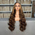 Luwel #4/27 highlight color 13x4 13x6 lace frontal wig transparent lace HD lace 200% density body wave