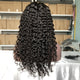 Luwel full lace wig transparent lace natural color curly 130% 150% 180% density